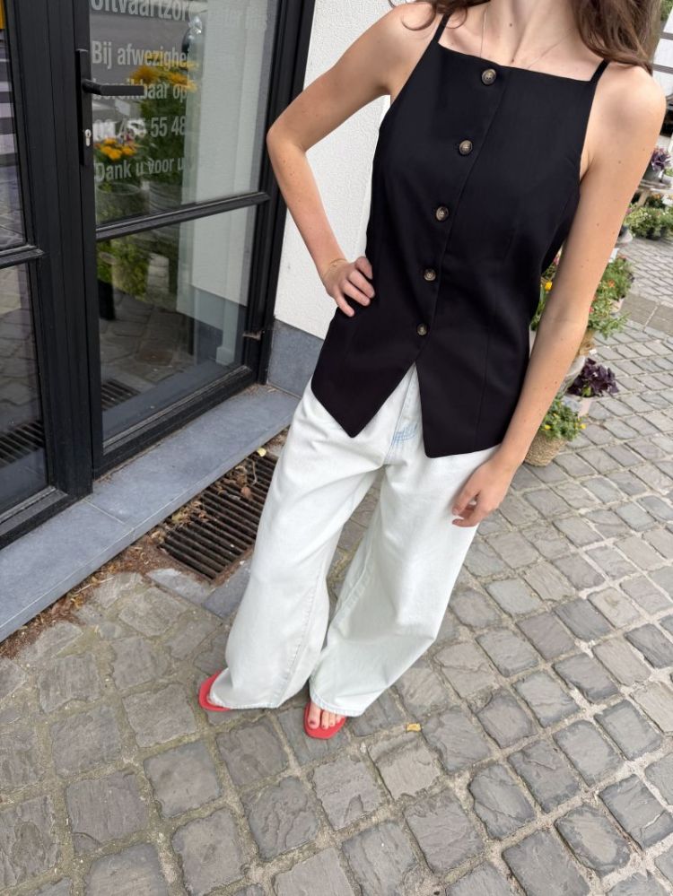 WBL Maritsa Waistcoat Black