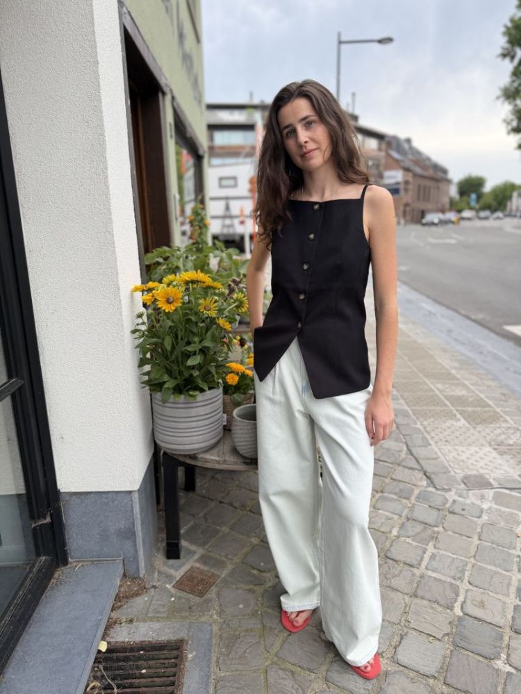 WBL Maritsa Waistcoat Black
