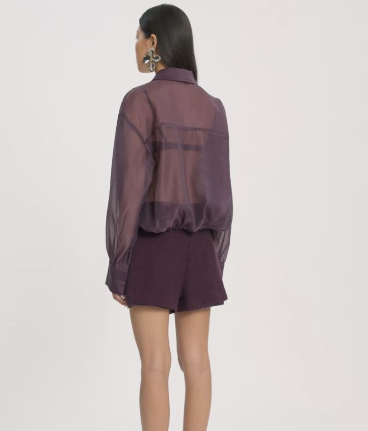 Ottilia Blouse Plum perfect