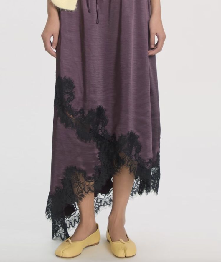 Lucille skirt Plum pefect