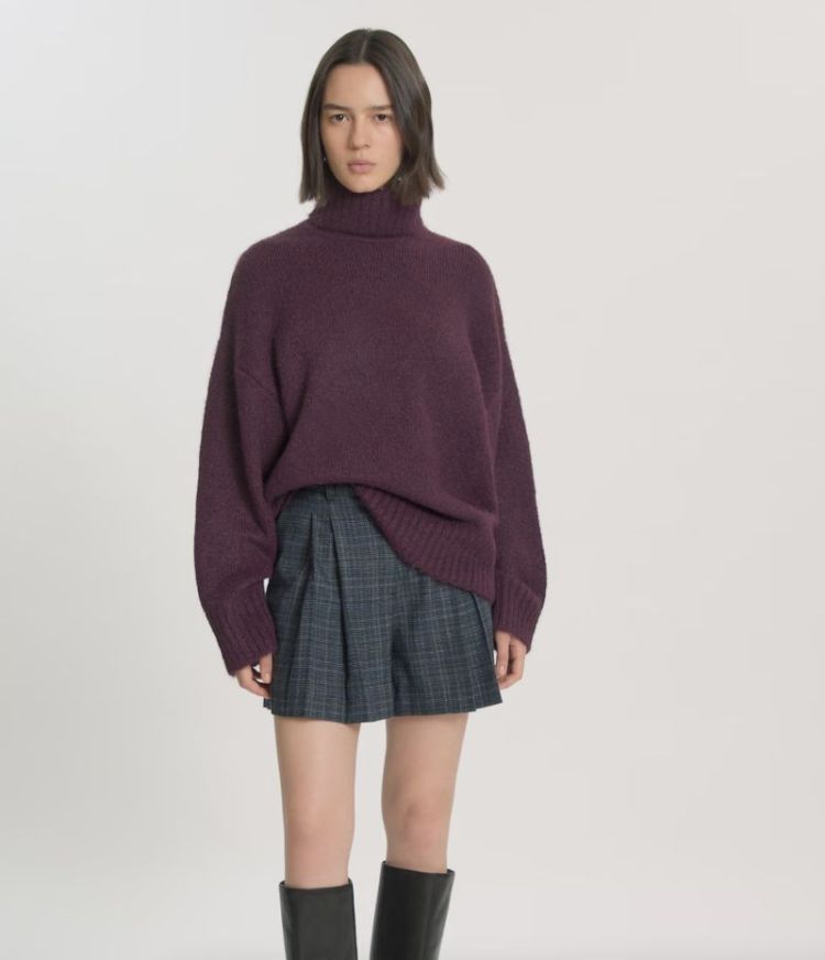 Lahela jumper Prune Purple