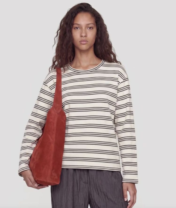 Verlee longsleeve Stripes: garden