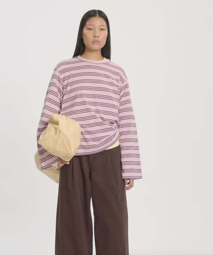 Verlee longsleeve lila pink