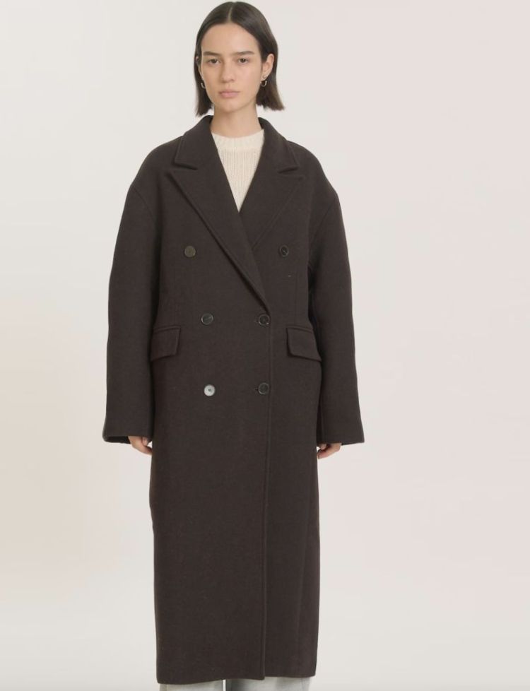Haima Coat Black coffee