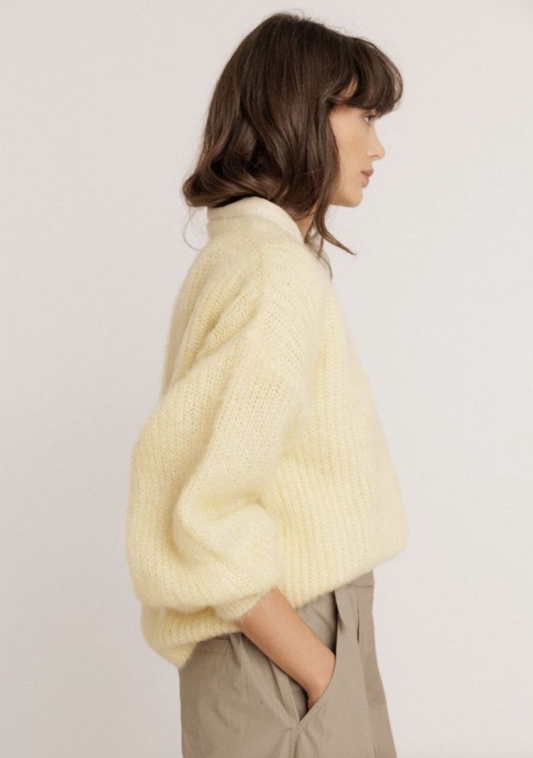 Brushed effect mohair sweater  Butter