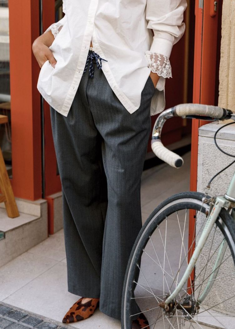 Elastic-waistband pants Marengo