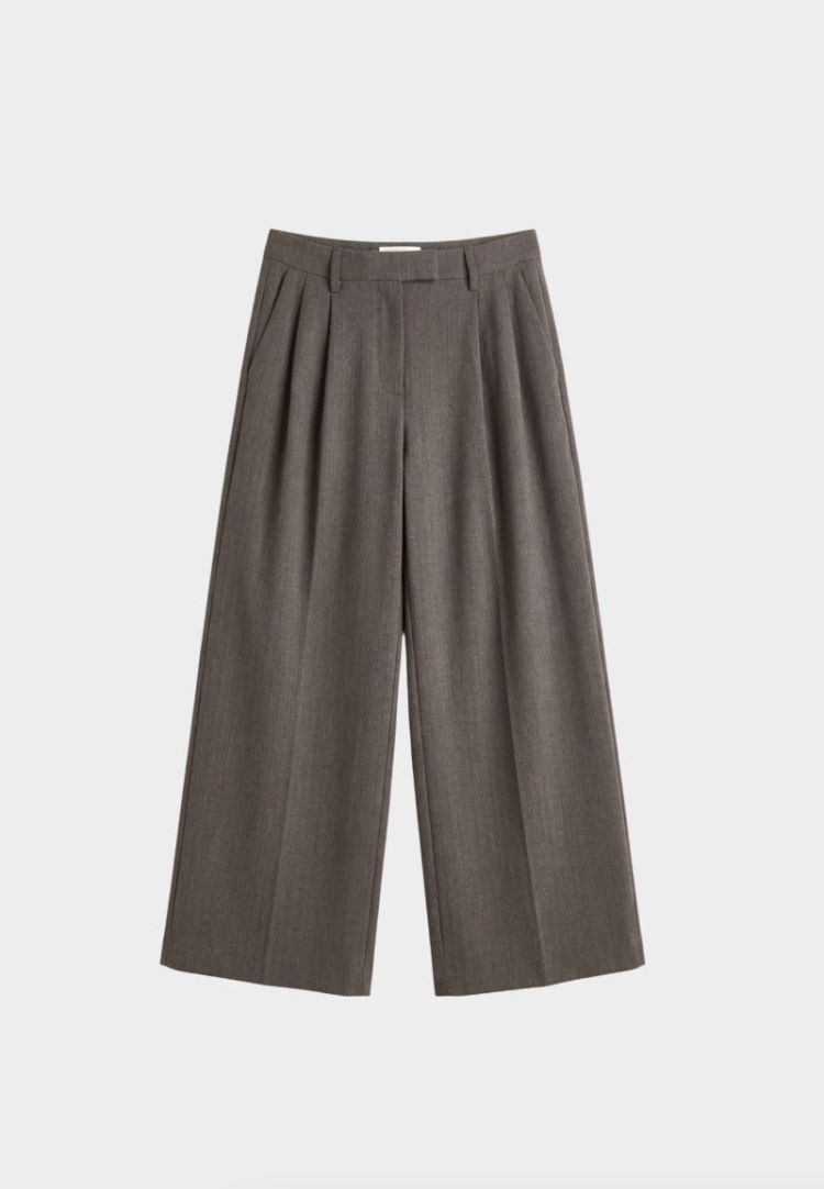 GABI Dressy pants with darts Cement