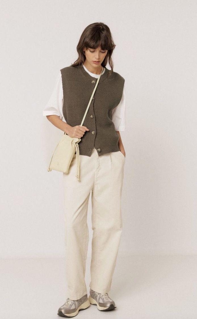Mini ruched-leather bag Butter