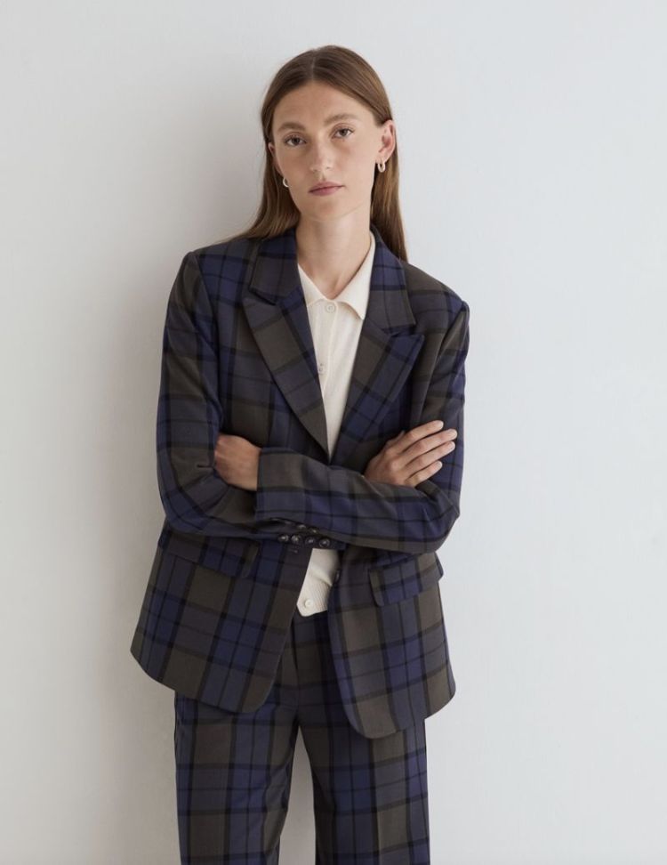 americana tejido jacquard Checks