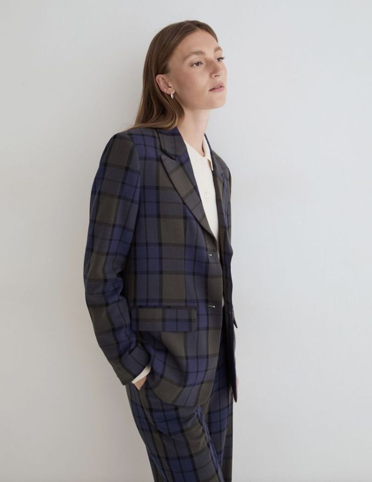 americana tejido jacquard Checks