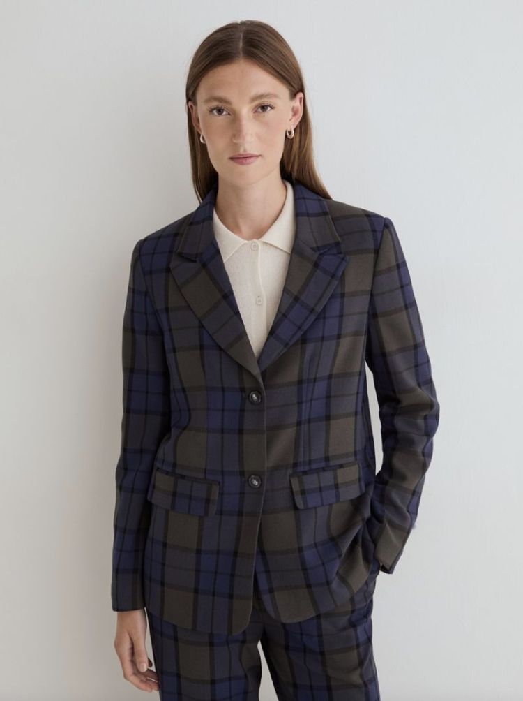 americana tejido jacquard Checks