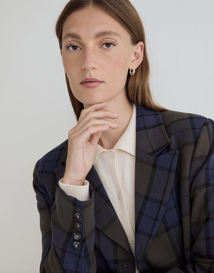 americana tejido jacquard Checks