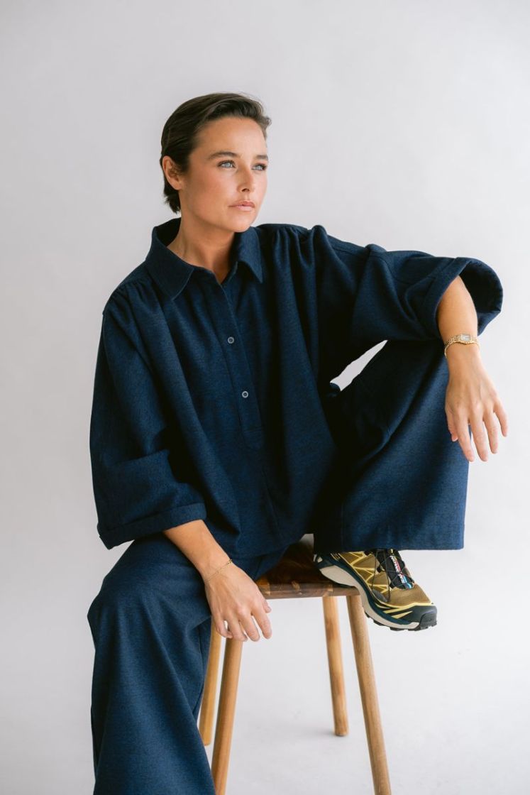 Sam pants Solid navy