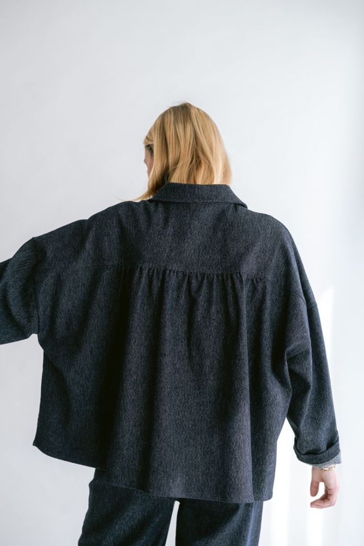Mon shacket Dark navy