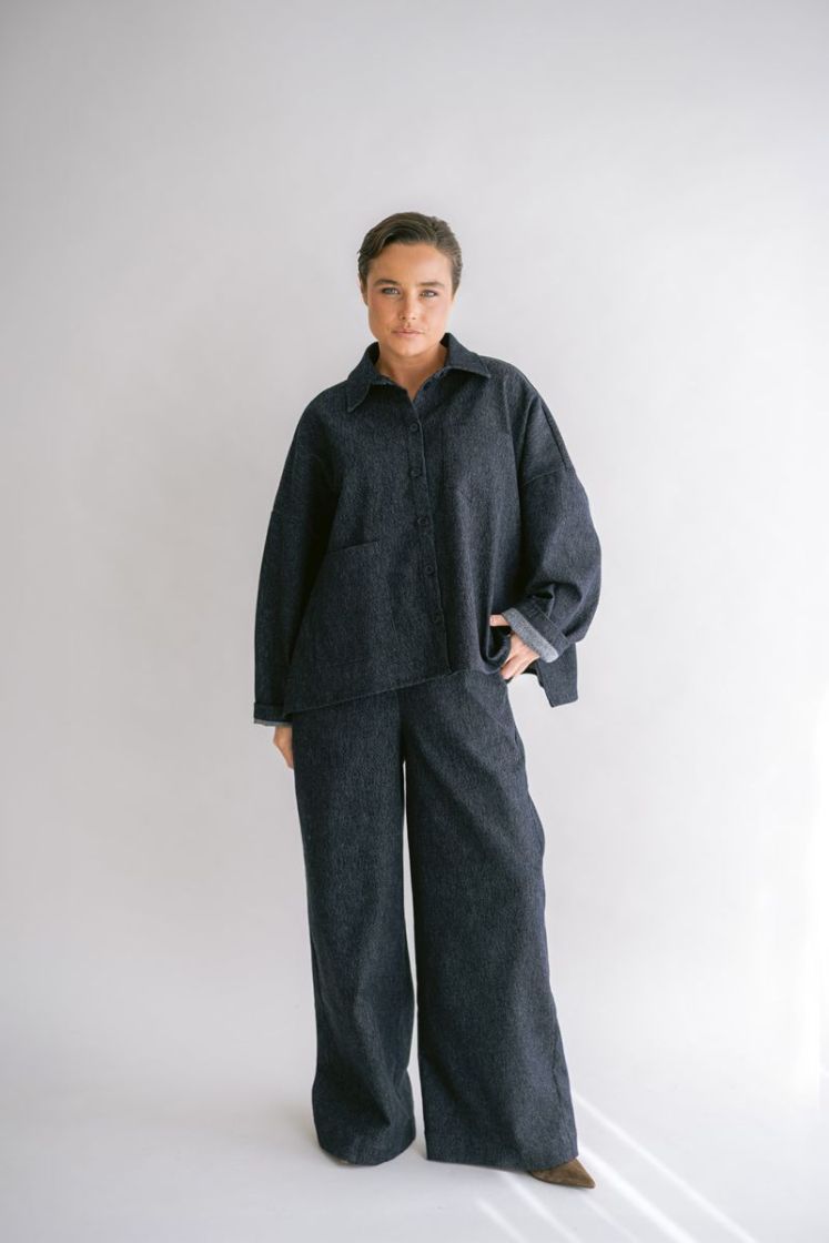 Mon shacket Dark navy