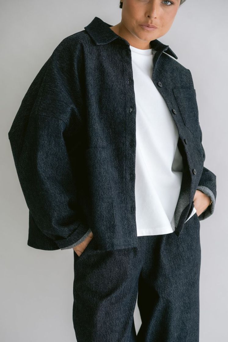 Mon shacket Dark navy