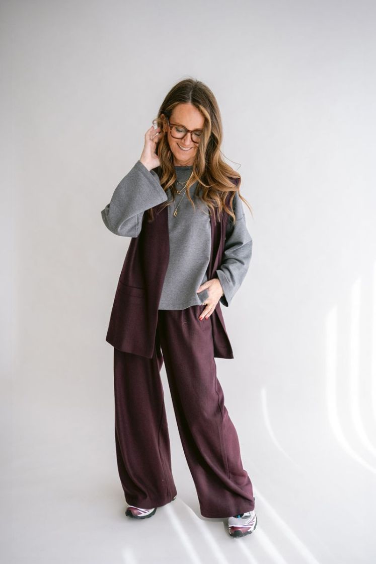 Sammy pants  Deep plum