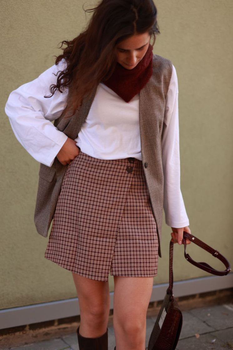 Kairos mini skirt Garnet