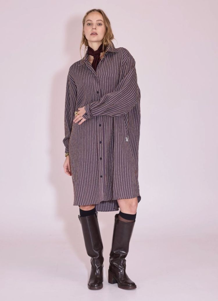 Juniper Brown/blue/whit