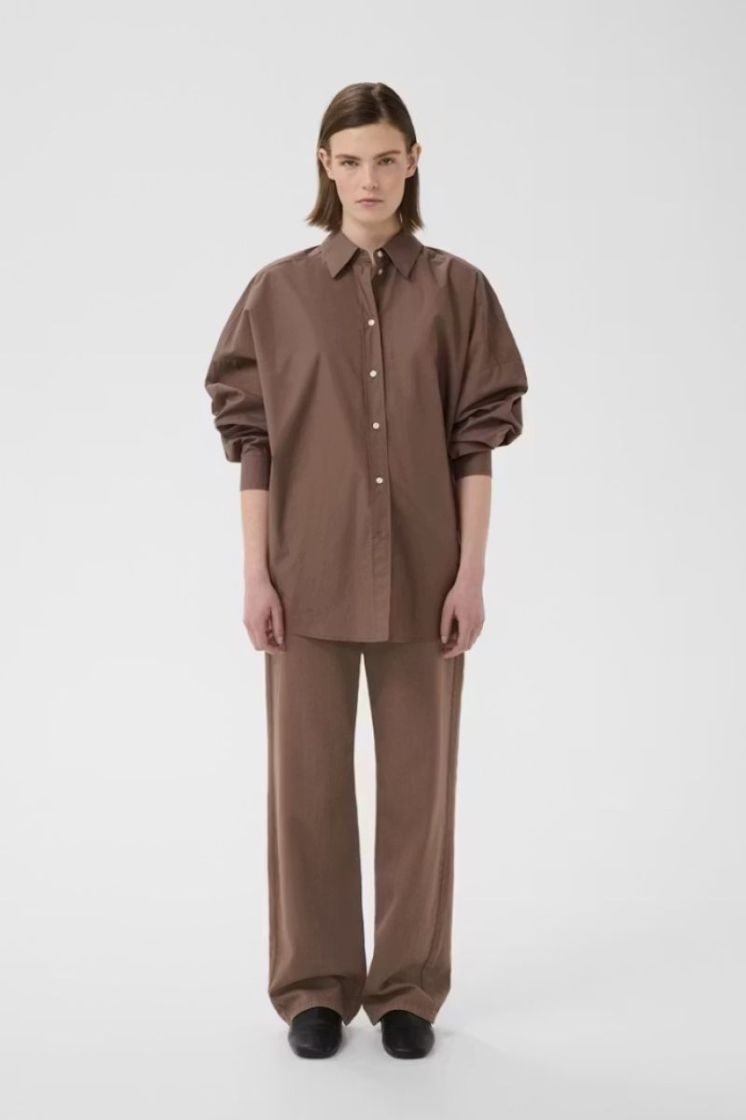 Hazeiw shirt coffee quartz