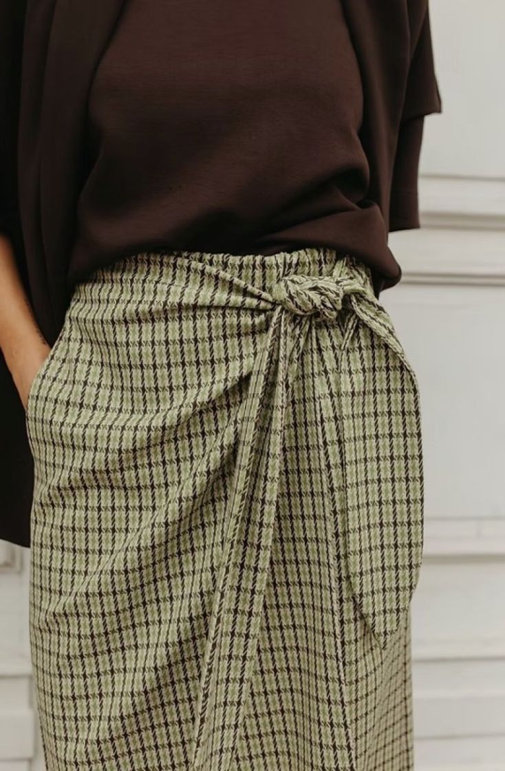 Skirt Joelle Groene ruit