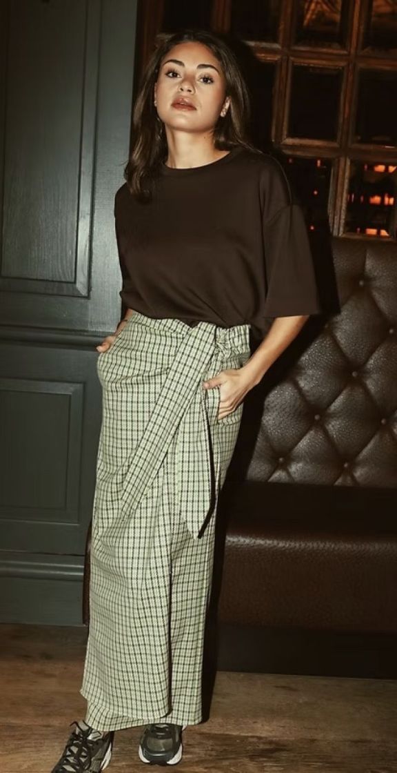 Skirt Joelle Groene ruit