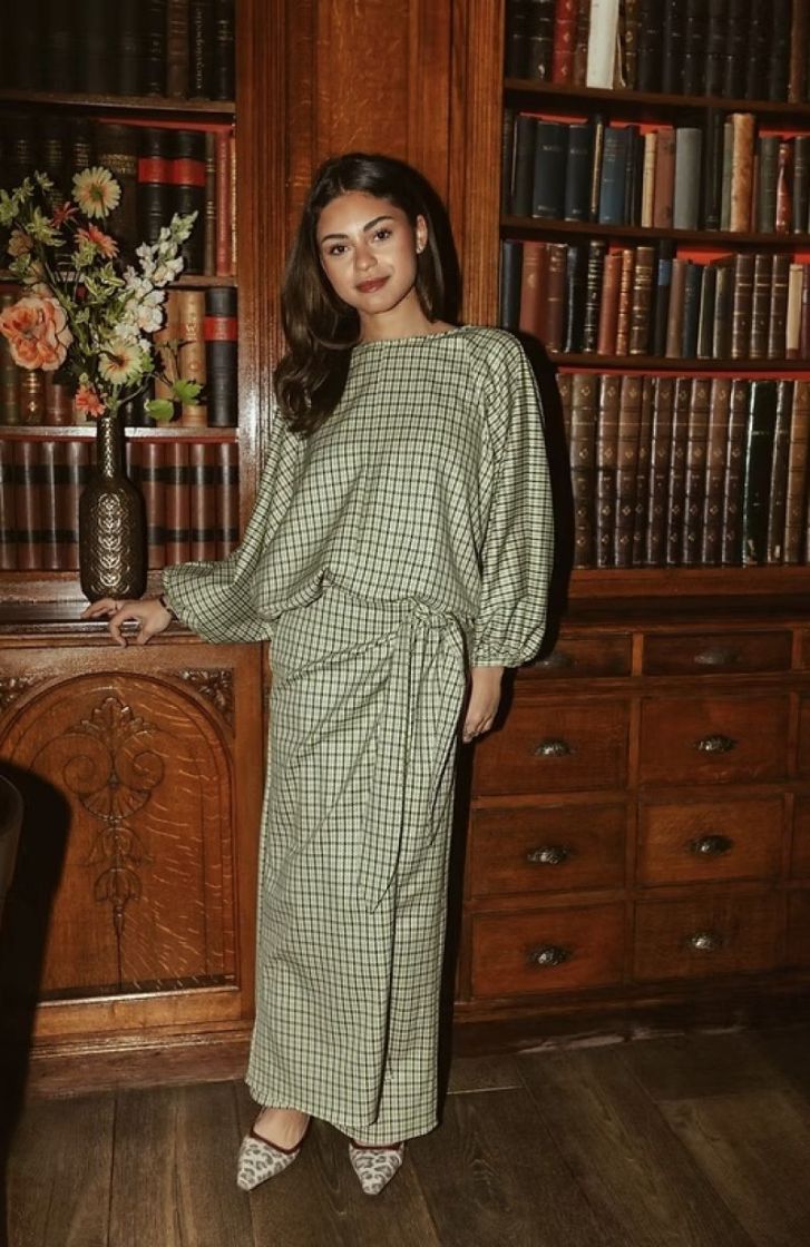 Skirt Joelle Groene ruit