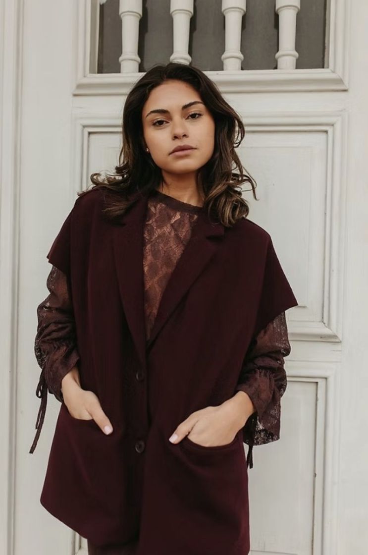 Blazer Alba Bordeaux