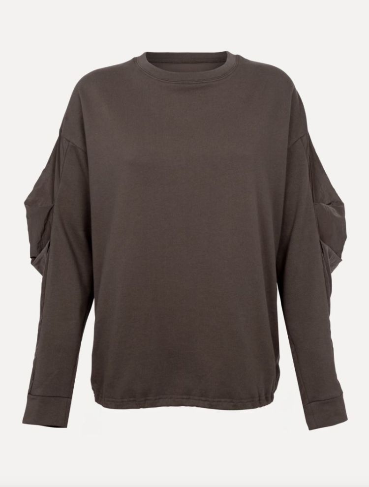 Carole sweater mesh Espresso