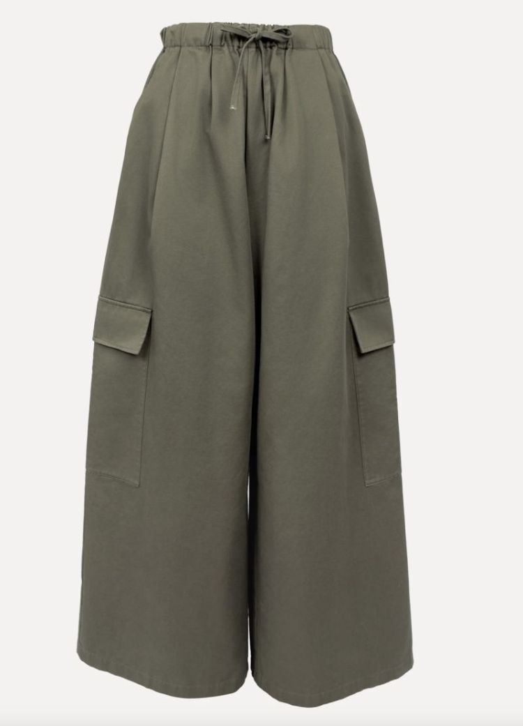 Camelia Wide twill Khaki