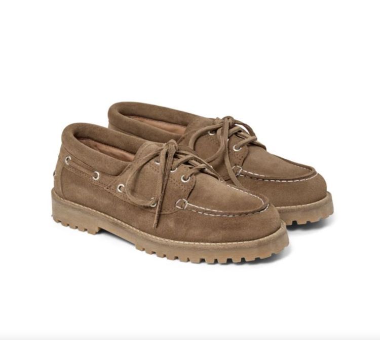 PA Alvina suede Taupe Oil