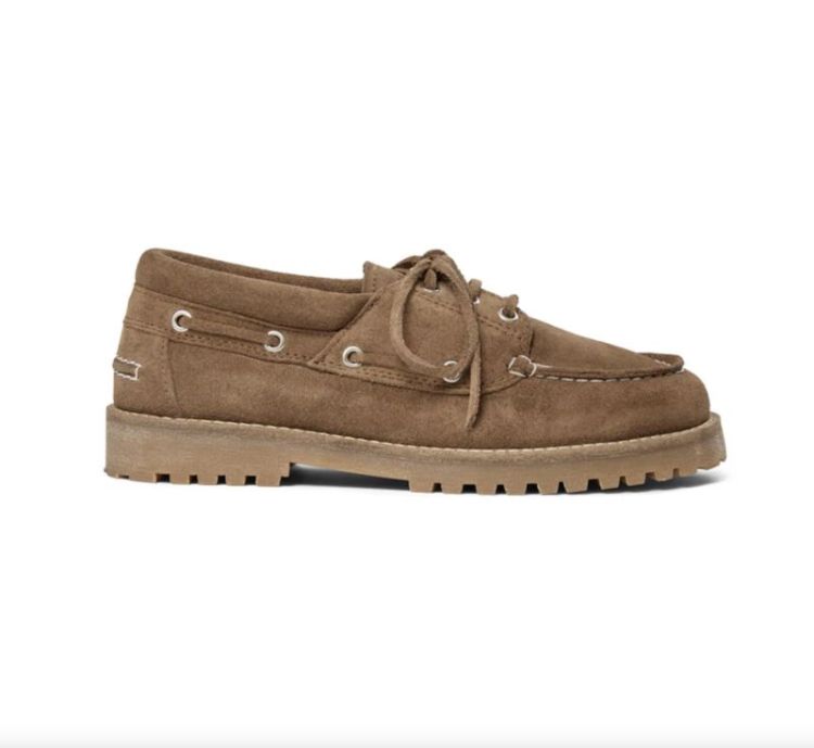 PA Alvina suede Taupe Oil