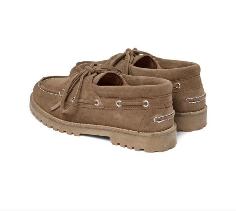 PA Alvina suede Taupe Oil