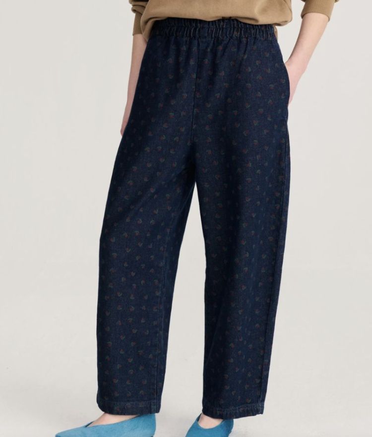 Swamp Whirl denim Navy Blue
