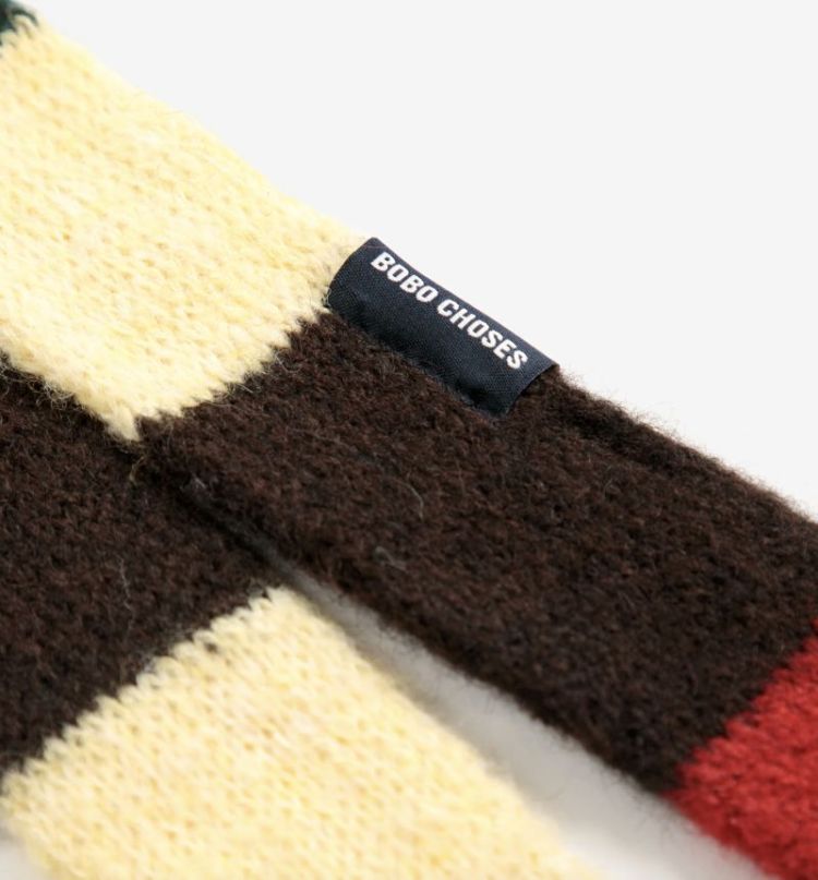 Striped Scarf Multicolor