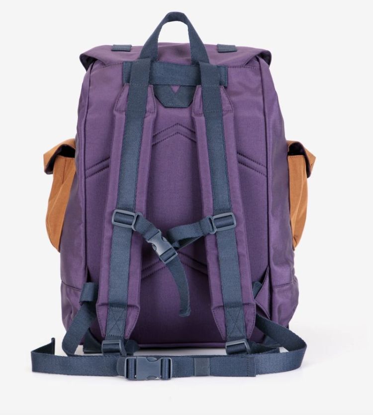 Color block backpack multicolor