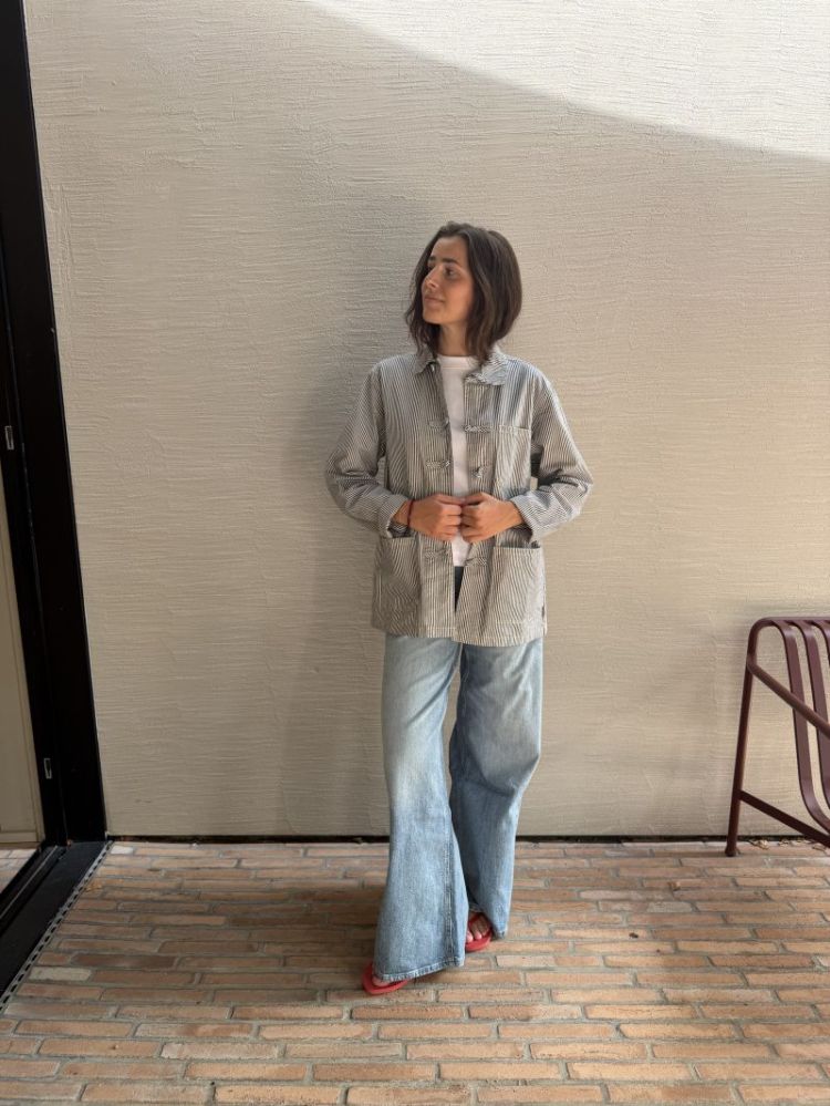 Shangai jacket Blue stripe