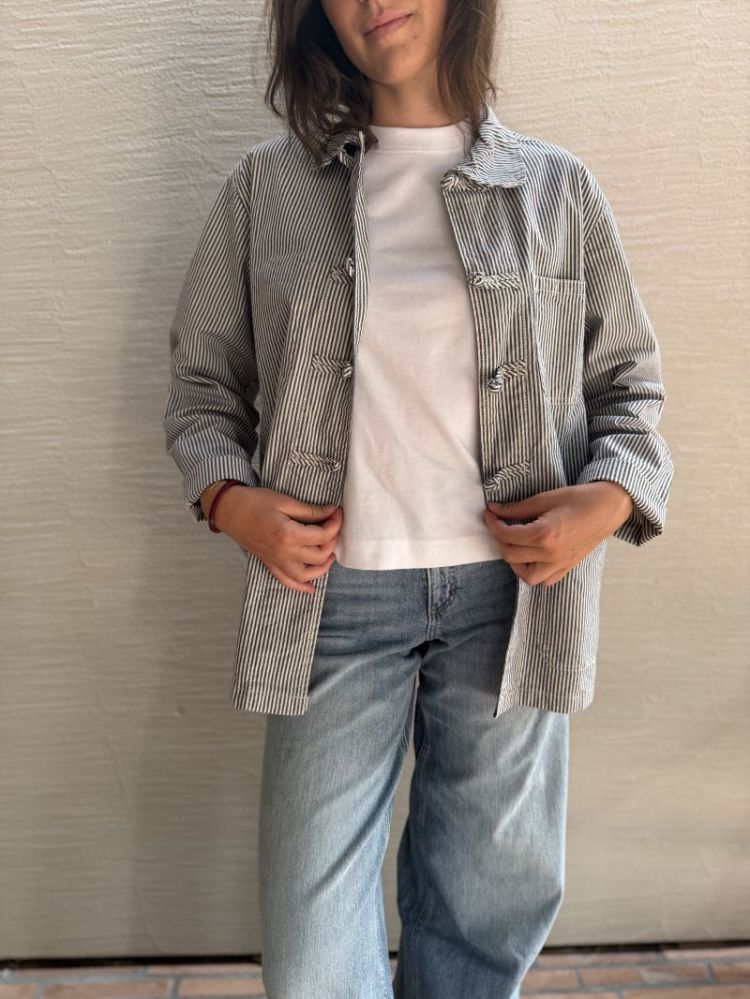 Shangai jacket Blue stripe