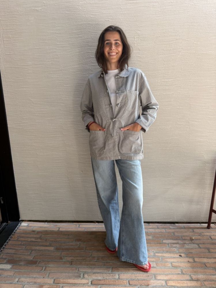 Shangai jacket Blue stripe