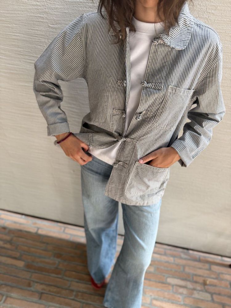 Shangai jacket Blue stripe