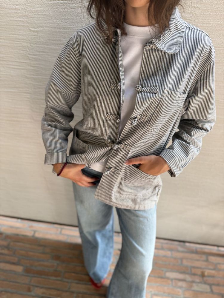 Shangai jacket Blue stripe