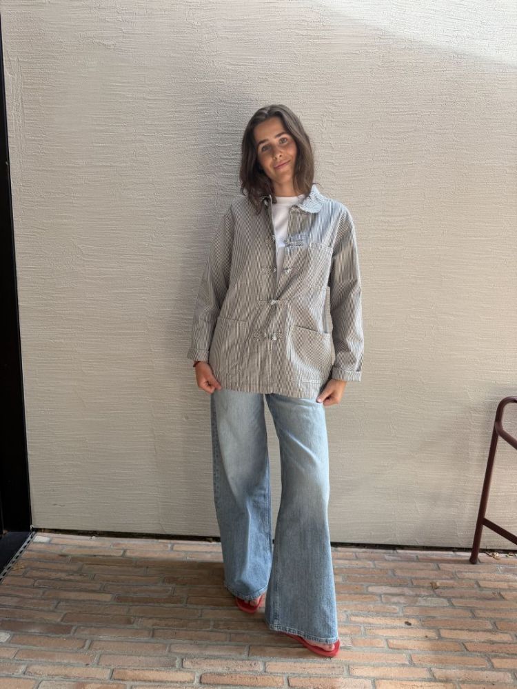 Shangai jacket Blue stripe