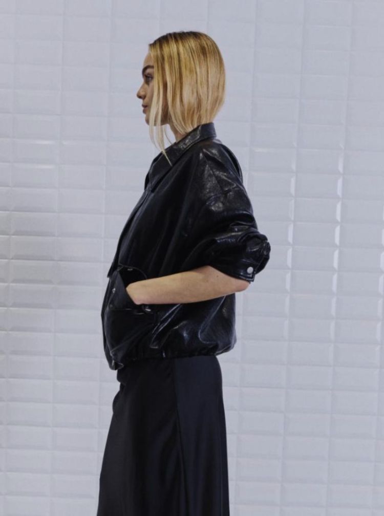 WBLPATRICIA VEGAN JACKET BLACK