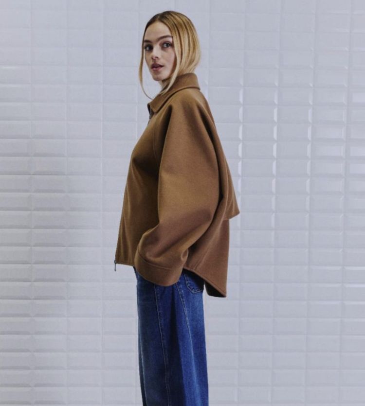 WBLJACKIE BATSLEEVE JACKET camel