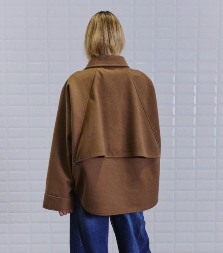 WBLJACKIE BATSLEEVE JACKET camel