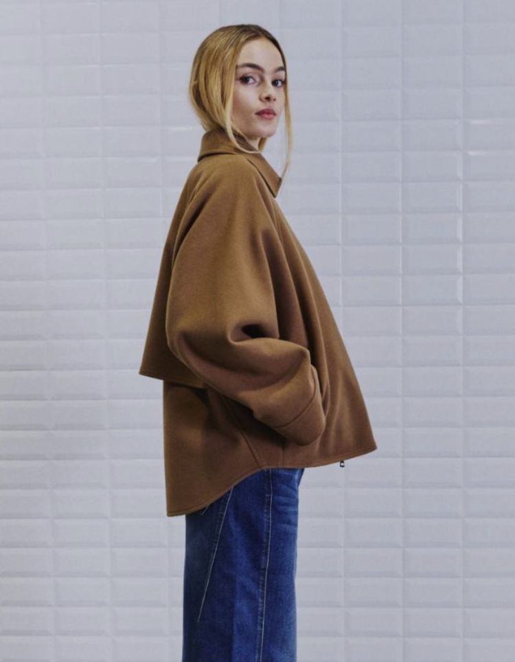 WBLJACKIE BATSLEEVE JACKET camel