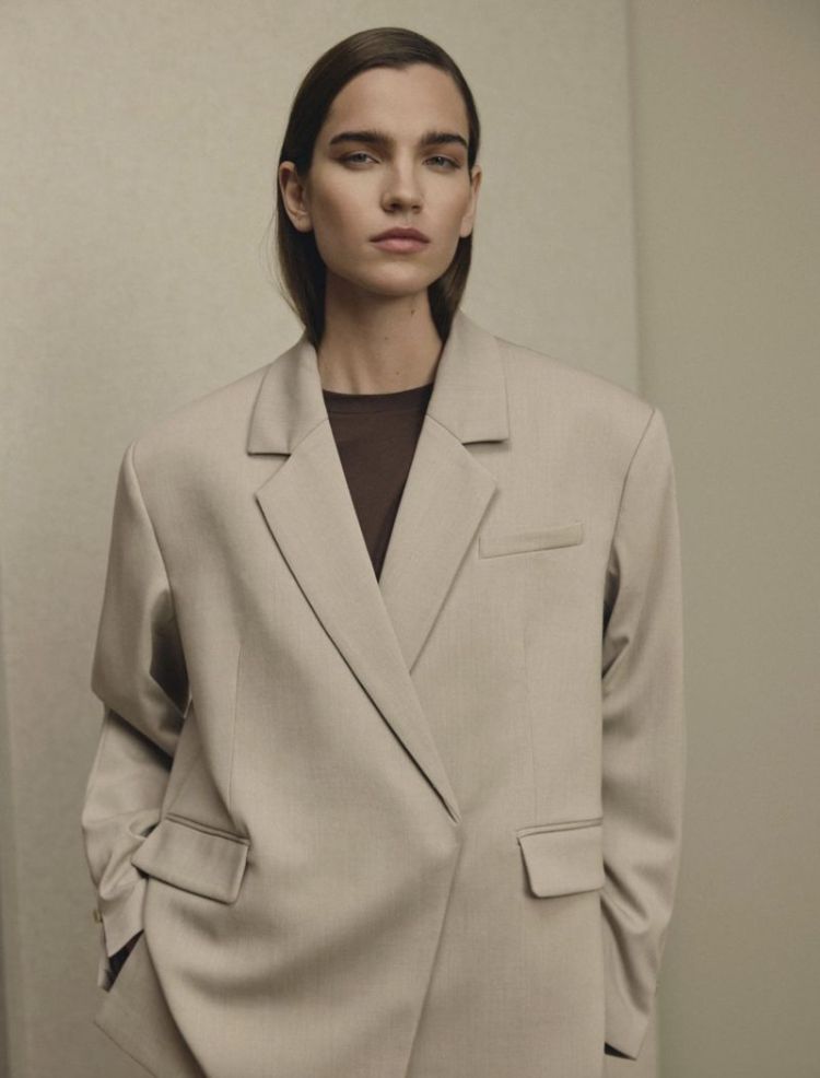 MSCHMARCELI OVERSIZED BLAZER WARm LGM