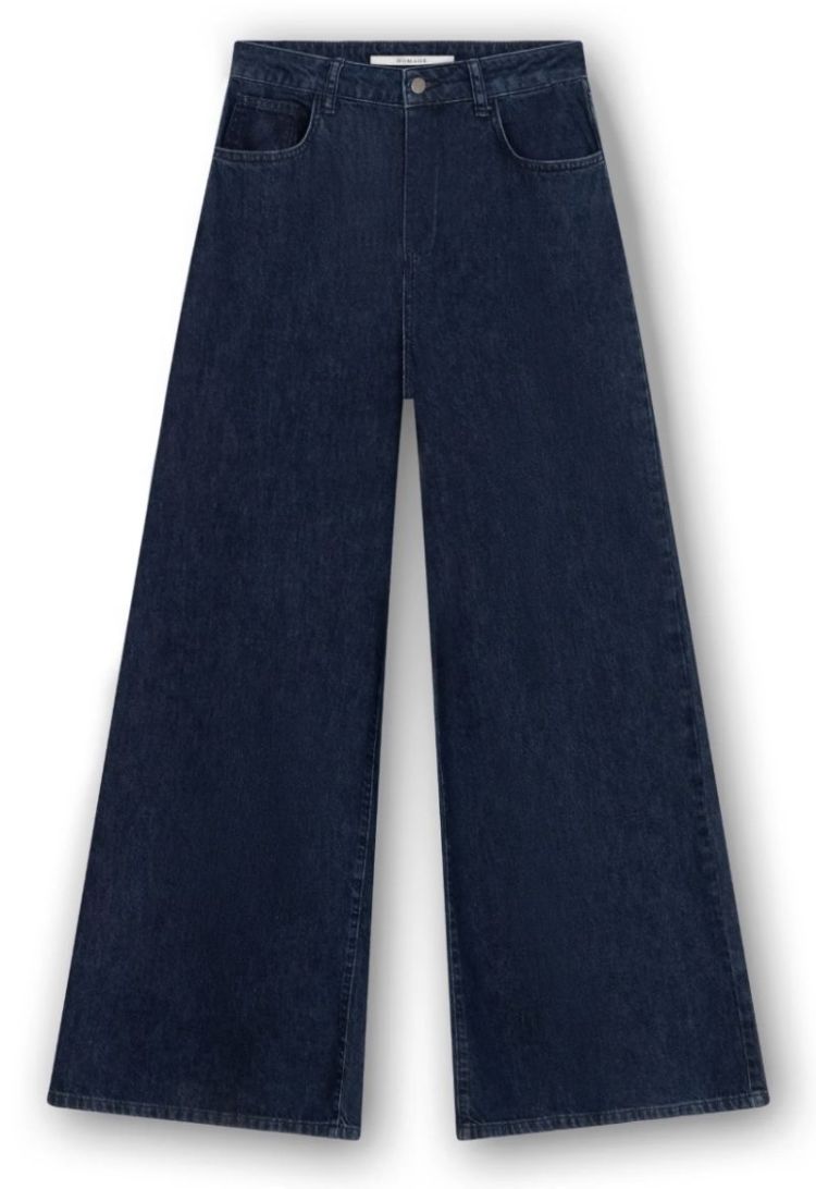 Rosie extra wide jeans Rinsed blue