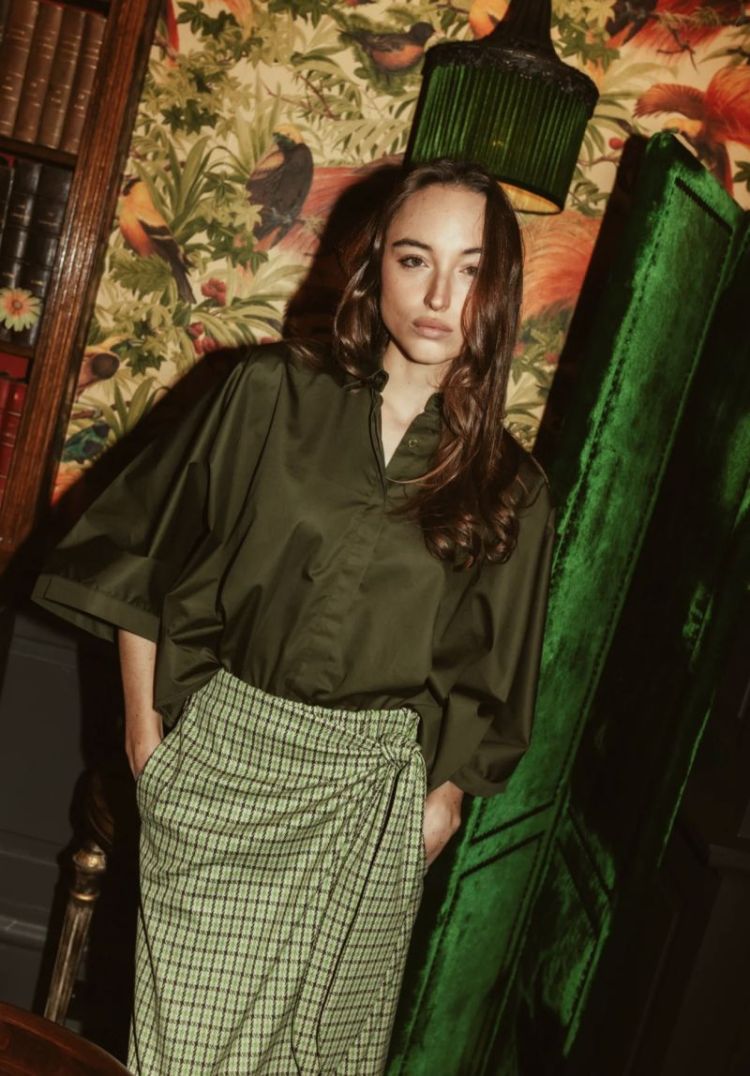 Blouse june Khaki