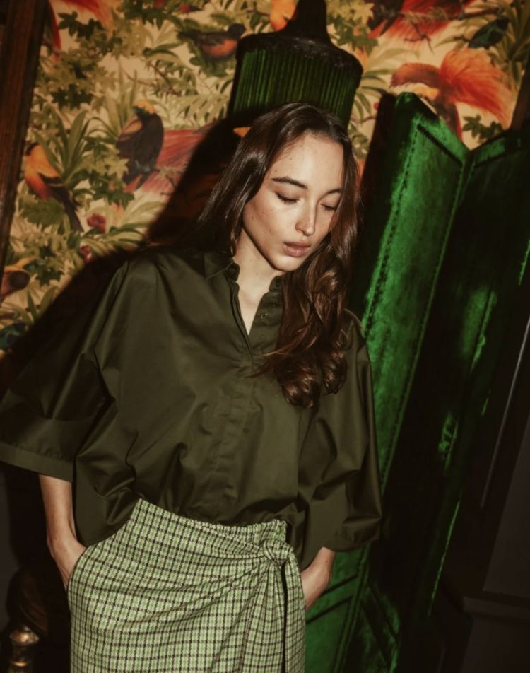 Blouse june Khaki